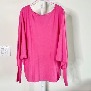 NWOT Eesome Vibrant Pink Sweater